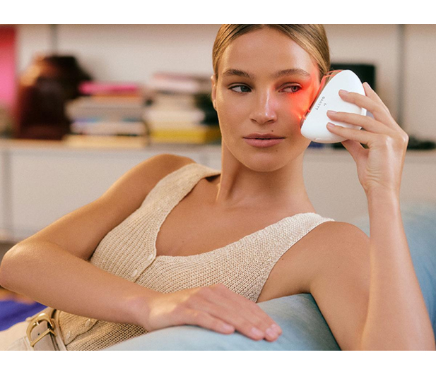 Garett Masażer do twarzy Beauty Glow Stone, biały - 1580294 - zdjęcie 7